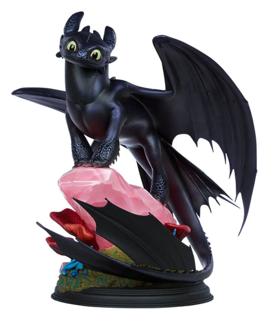 Drachenzähmen leicht gemacht Statue Ohnezahn 30 cm Produktfoto