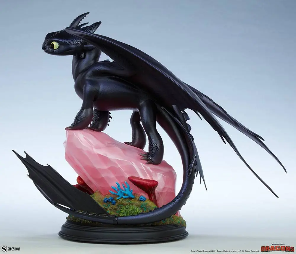 Drachenzähmen leicht gemacht Statue Ohnezahn 30 cm Produktfoto