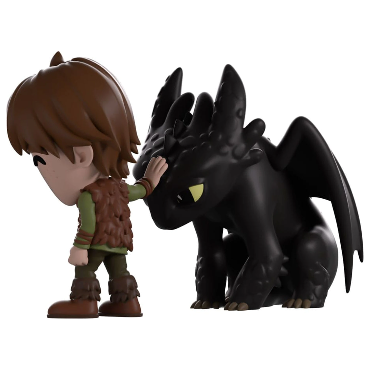 How to Train Your Dragon Vinyl Figur Meeting Toothless 11 cm Produktfoto