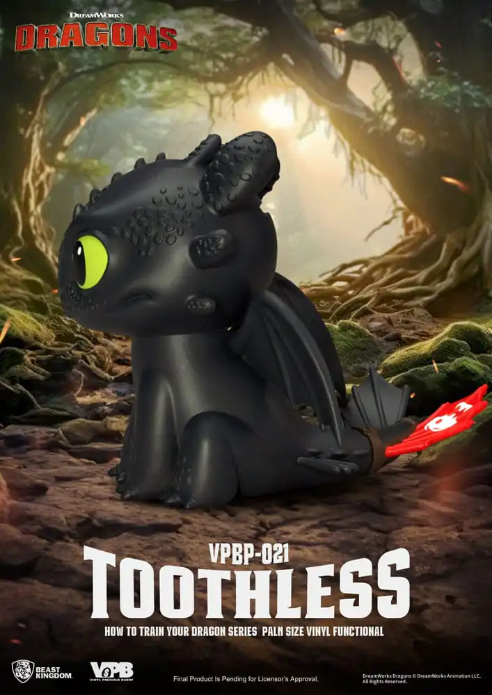 How to Train Your Dragon Piggy Vinyl Spardose Toothless 12 cm Produktfoto