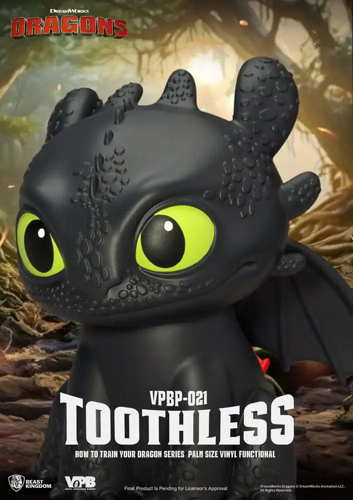 How to Train Your Dragon Piggy Vinyl Spardose Toothless 12 cm Produktfoto