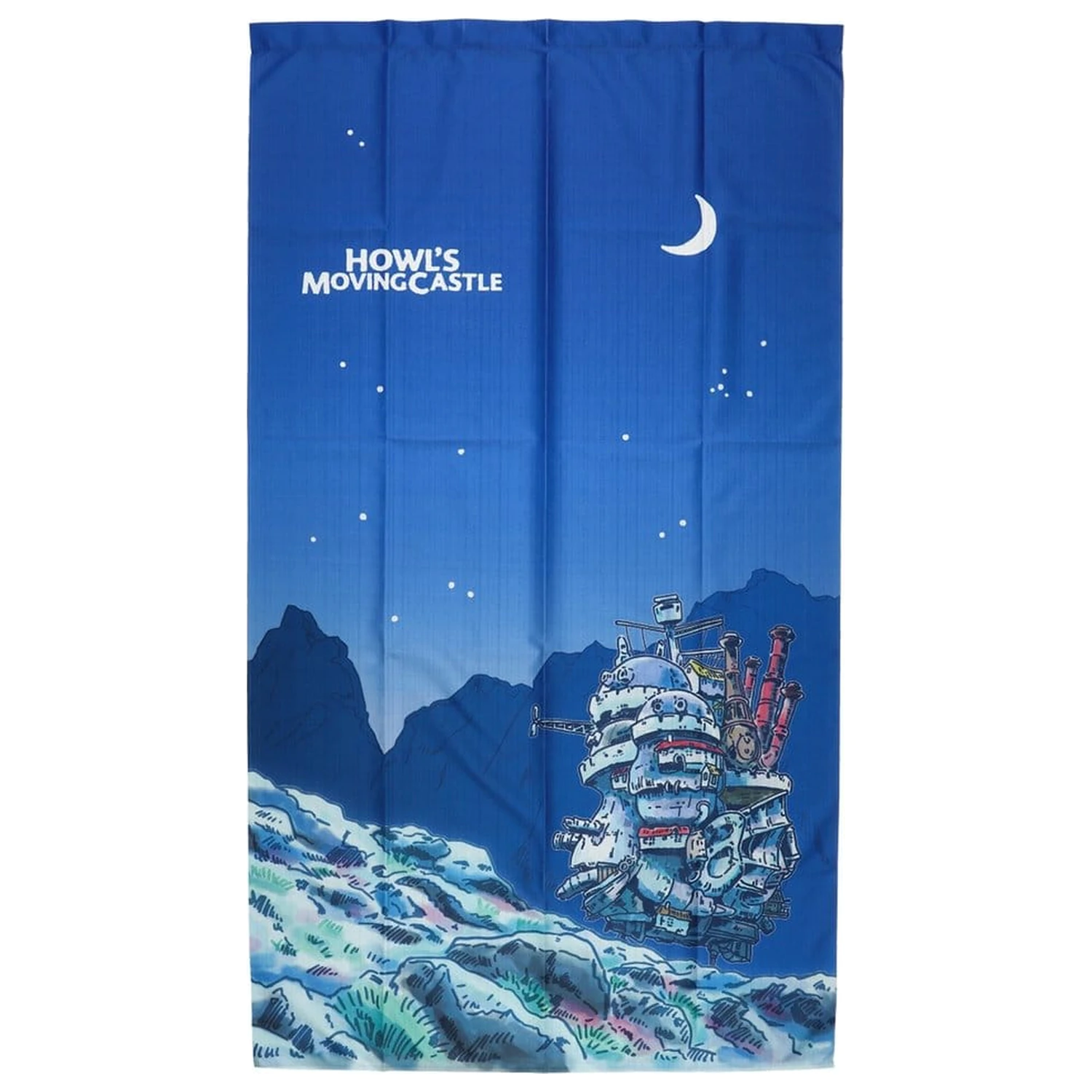 Howl's Moving Castle Noren Vorhänge Moonlit night Produktfoto