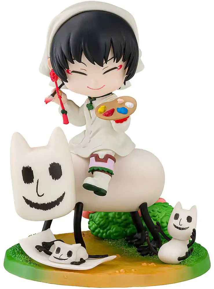 Hozuki no Reitetsu Hakotoniwa PVC Statue Hakotoniwa Hakutaku &amp; Mao Hao Hao 12 cm Produktfoto
