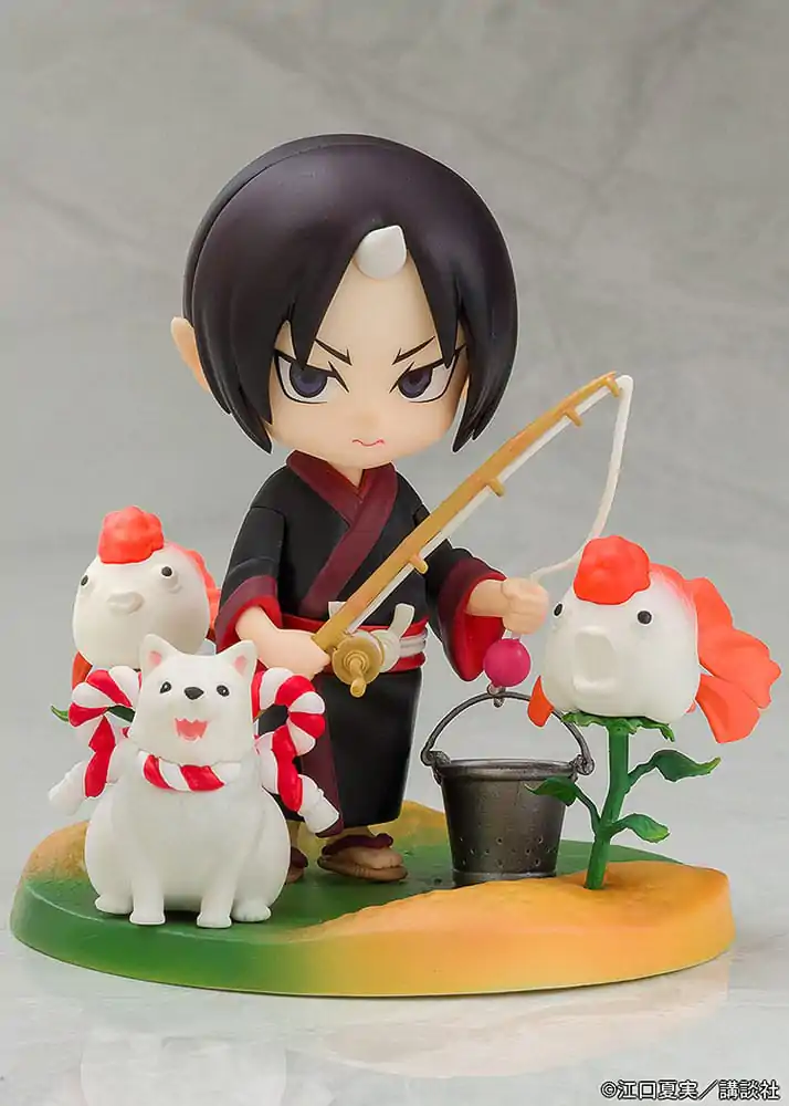Hozuki no Reitetsu Hakotoniwa PVC Statue Hozuki &amp; Shiro 11 cm Produktfoto