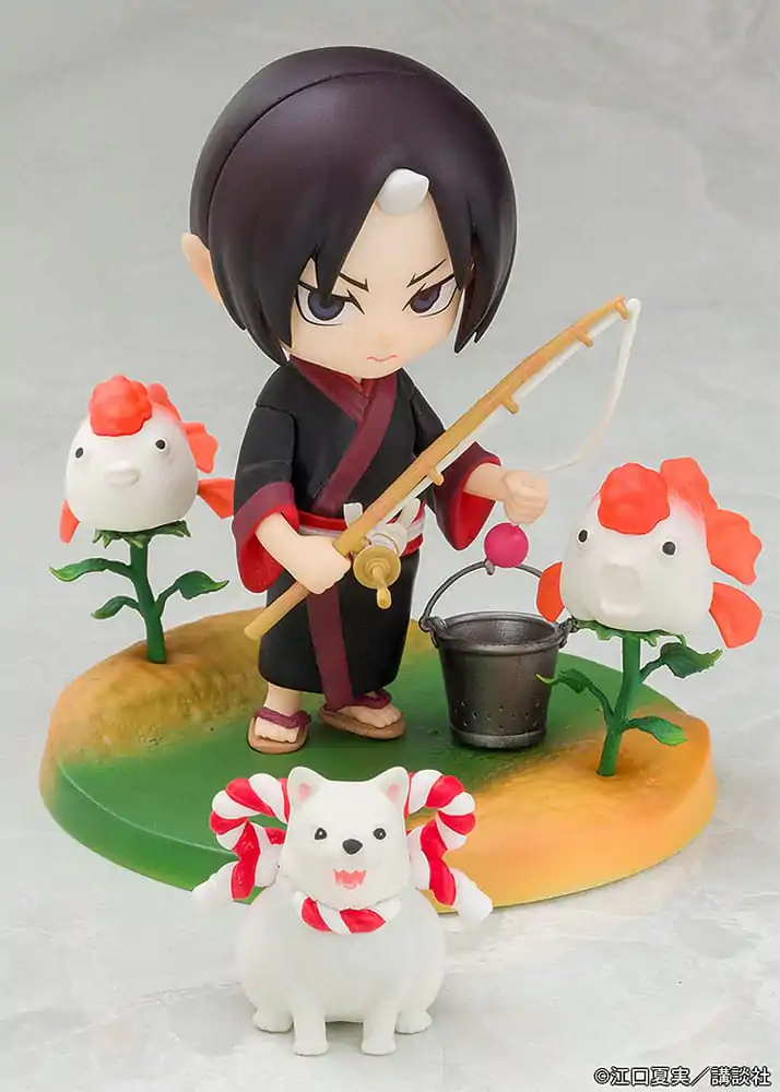 Hozuki no Reitetsu Hakotoniwa PVC Statue Hozuki &amp; Shiro 11 cm Produktfoto