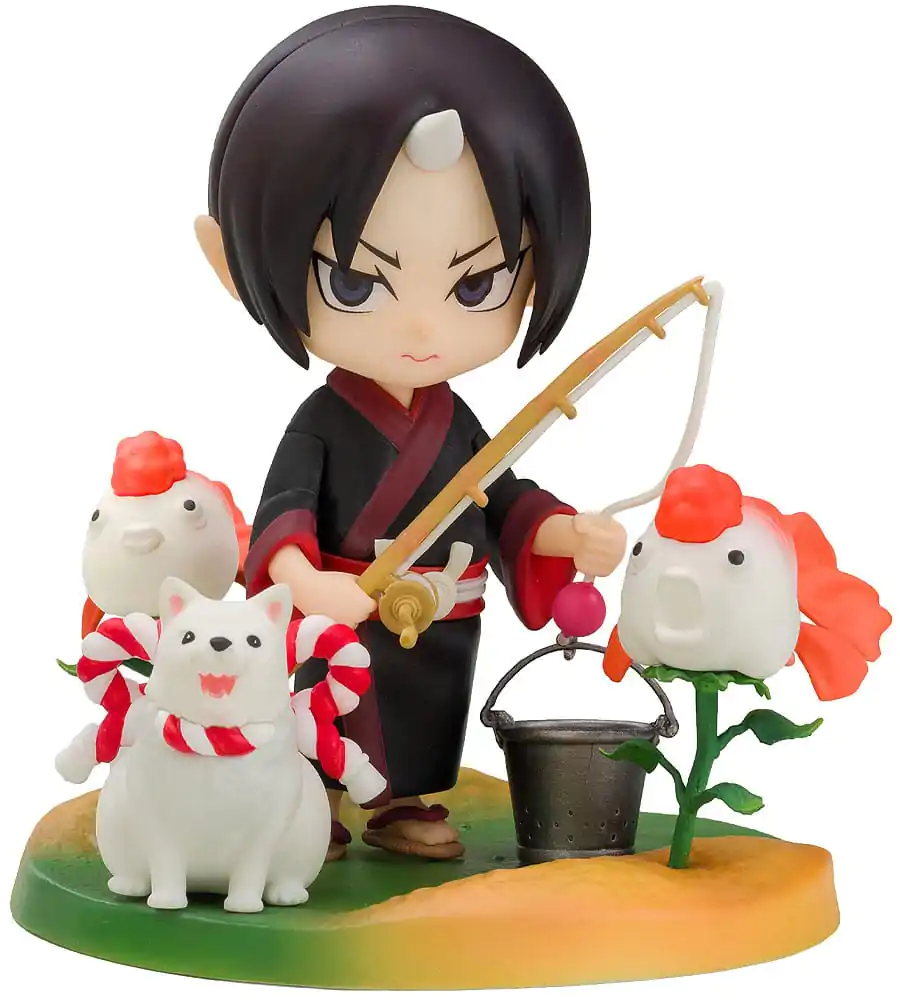 Hozuki no Reitetsu Hakotoniwa PVC Statue Hozuki &amp; Shiro 11 cm Produktfoto
