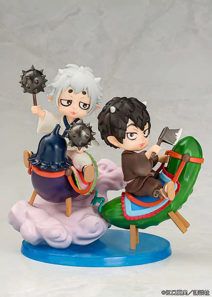Hozuki no Reitetsu Hakotoniwa PVC Statue Karauri &amp; Nasubi 12 cm Produktfoto