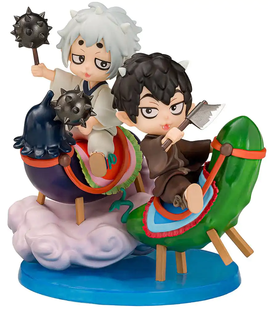 Hozuki no Reitetsu Hakotoniwa PVC Statue Karauri &amp; Nasubi 12 cm Produktfoto