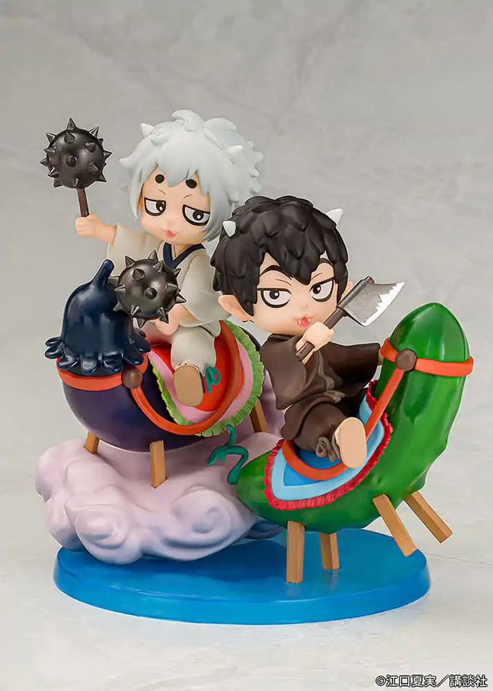 Hozuki no Reitetsu Hakotoniwa PVC Statue Karauri &amp; Nasubi 12 cm Produktfoto