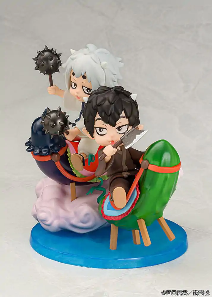 Hozuki no Reitetsu Hakotoniwa PVC Statue Karauri &amp; Nasubi 12 cm Produktfoto