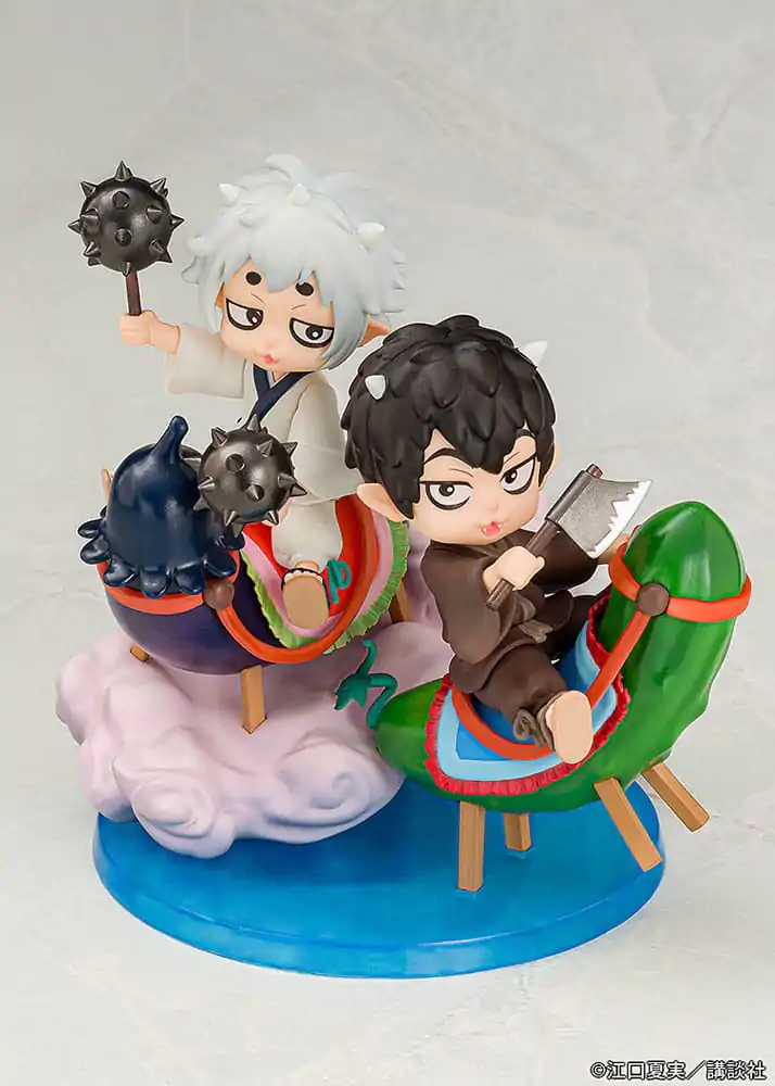 Hozuki no Reitetsu Hakotoniwa PVC Statue Karauri &amp; Nasubi 12 cm Produktfoto