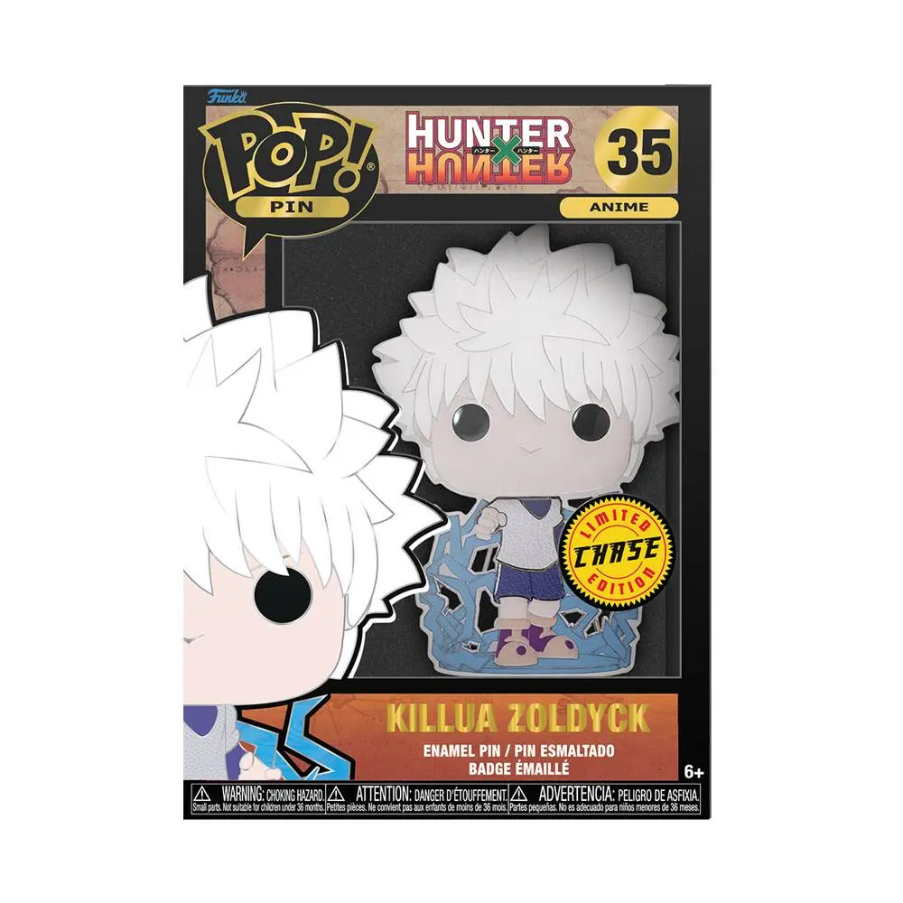 Hunter & Hunter POP! Pin Ansteck-Pin Killua 10 cm Produktfoto