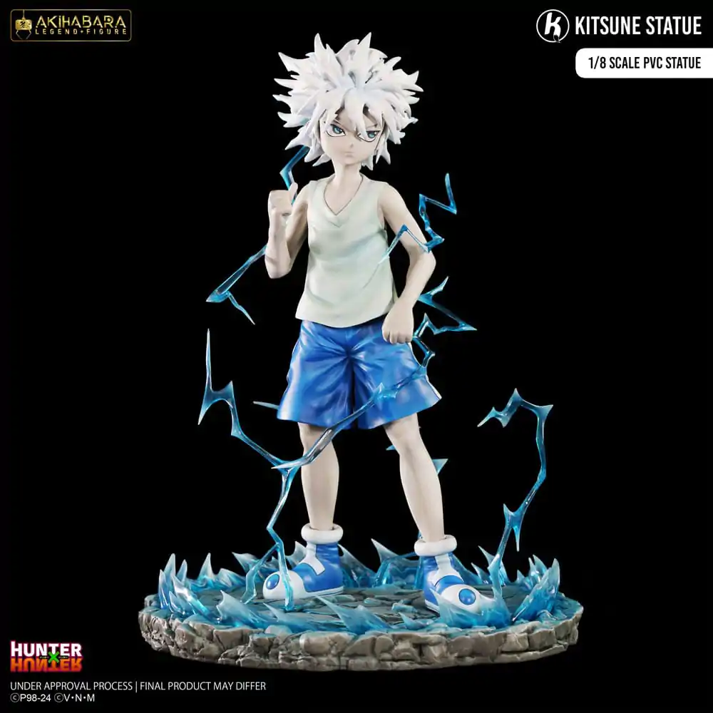 Hunter × Hunter Akihabara Legend Figure PVC Statue 1/8 Killua (God Speed Mode) 21 cm termékfotó