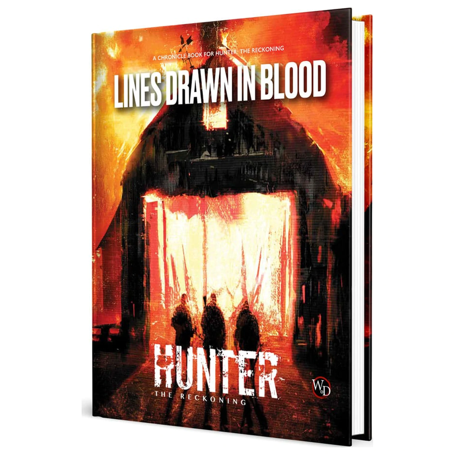Hunter: The Reckoning 5th Edition Rollenspiel Buch Lines Drawn in Blood Quellbuch *englische Version* Produktfoto