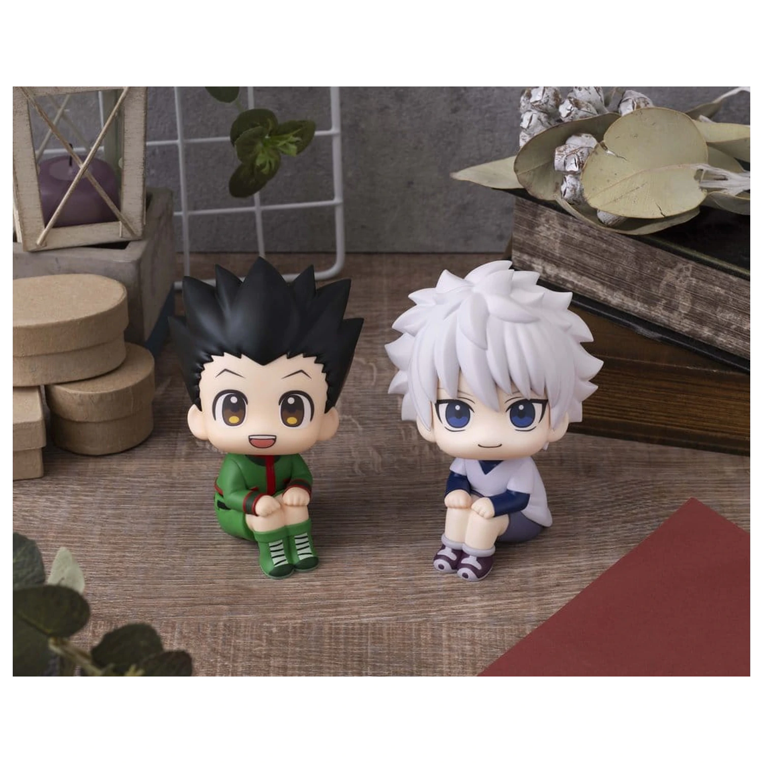 Hunter x Hunter Look Up PVC Figuren 2er-Pack Gon Freecss & Killua Zoldyck 11 cm (mit Geschenk) Produktfoto