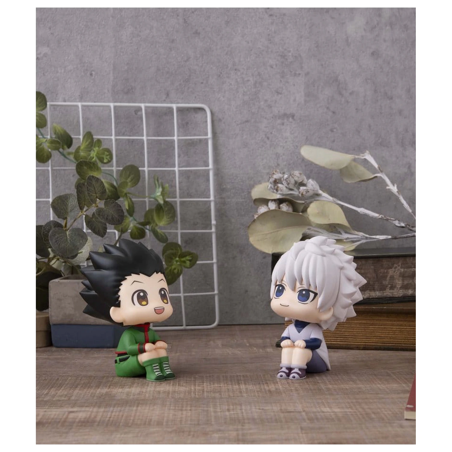 Hunter x Hunter Look Up PVC Figuren 2er-Pack Gon Freecss & Killua Zoldyck 11 cm (mit Geschenk) Produktfoto