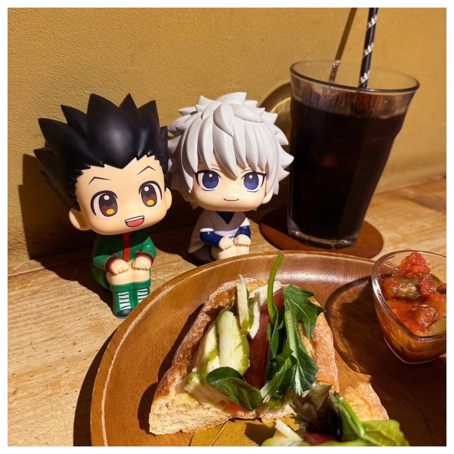 Hunter x Hunter Look Up PVC Figuren 2er-Pack Gon Freecss & Killua Zoldyck 11 cm (mit Geschenk) Produktfoto