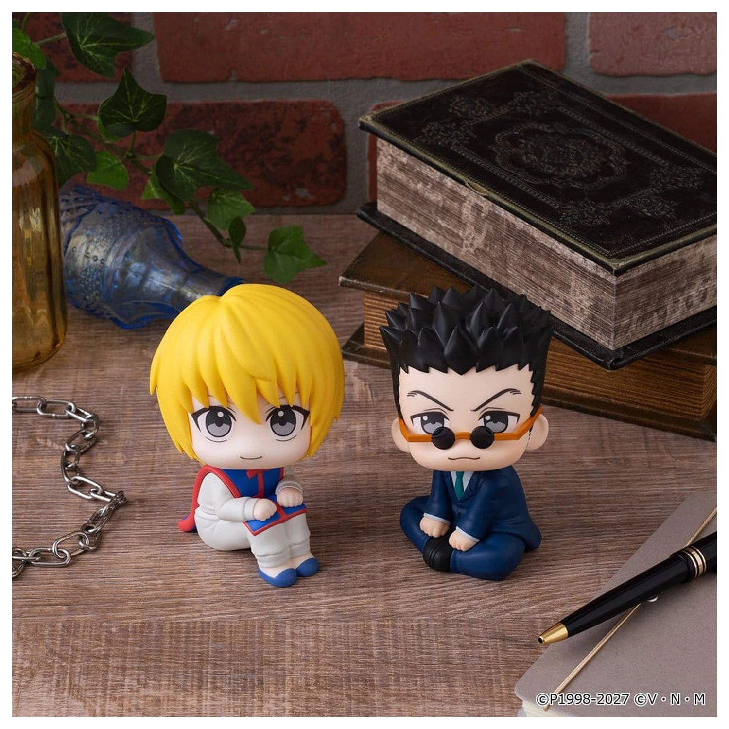 Hunter x Hunter Look Up PVC Figuren 2er-Pack Kurapika & Leorio 11 cm (mit Geschenk) Produktfoto