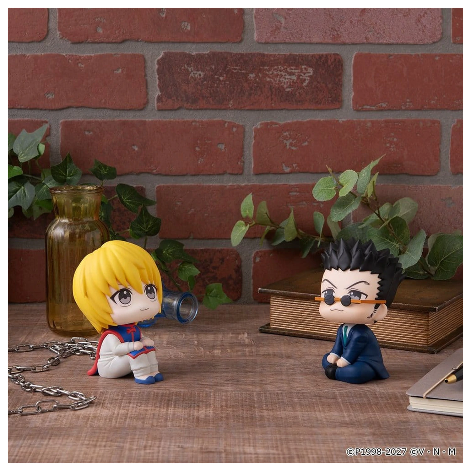 Hunter x Hunter Look Up PVC Figuren 2er-Pack Kurapika & Leorio 11 cm (mit Geschenk) Produktfoto