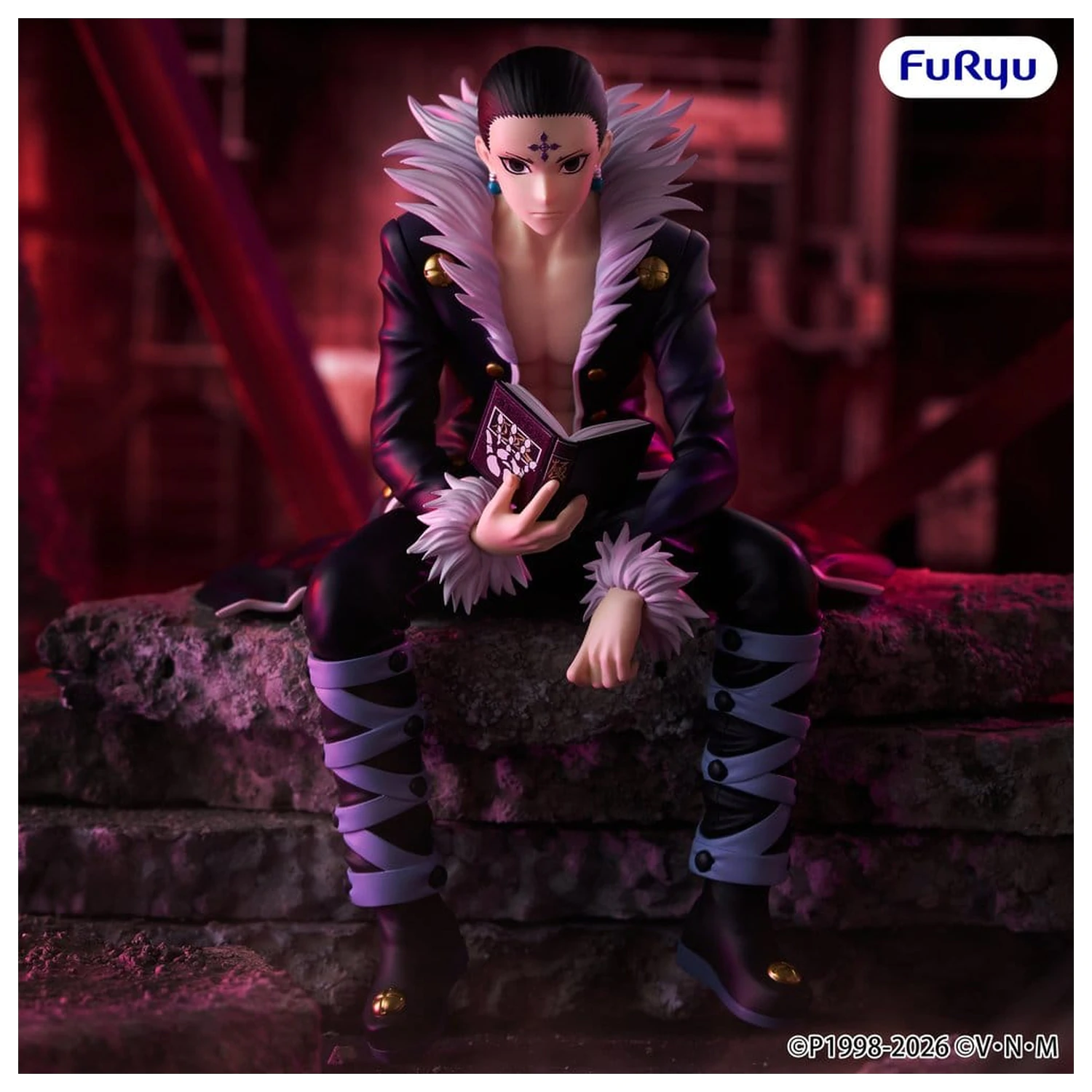 Hunter x Hunter Noodle Stopper PVC Figur Chrollo vol.2 14 cm Produktfoto