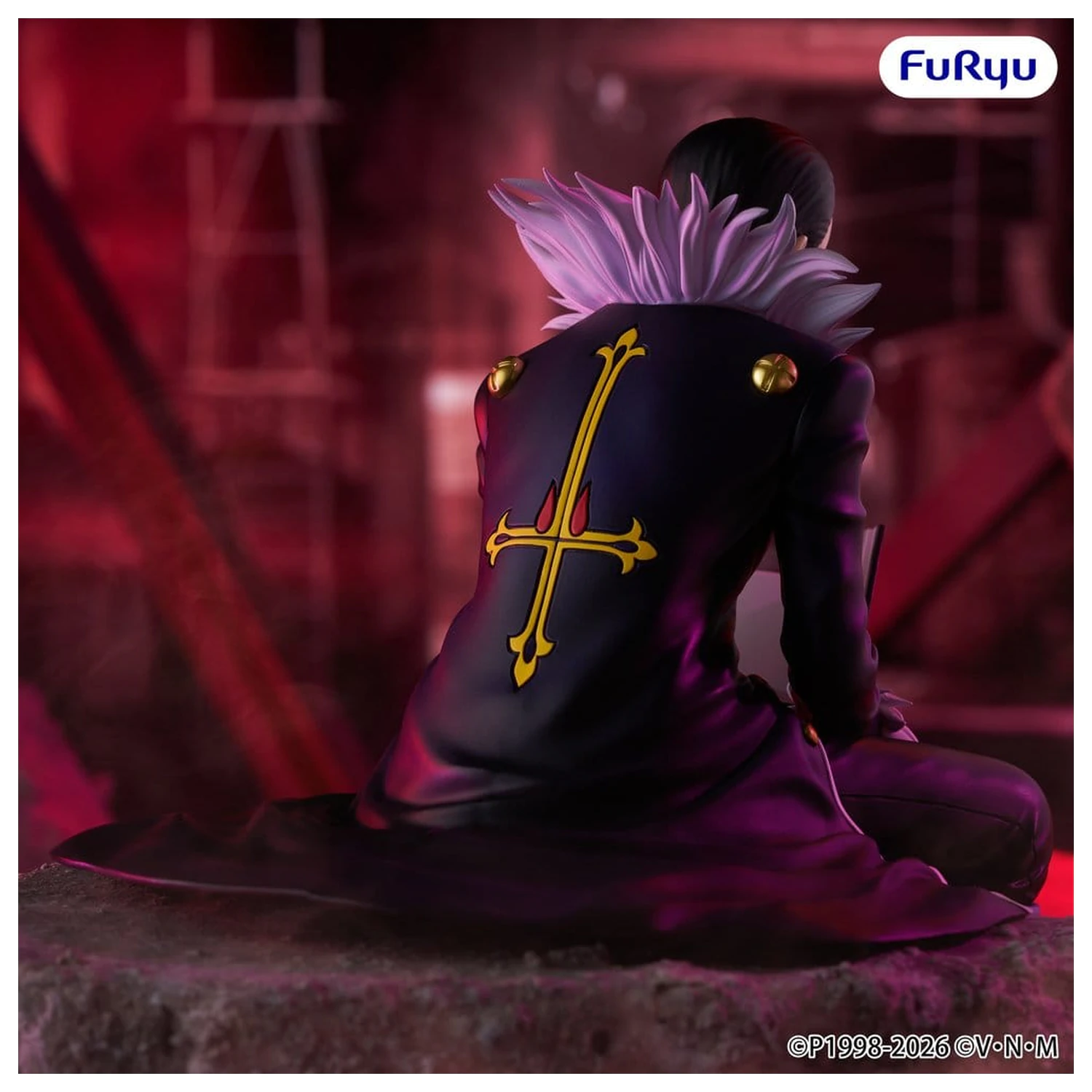Hunter x Hunter Noodle Stopper PVC Figur Chrollo vol.2 14 cm Produktfoto