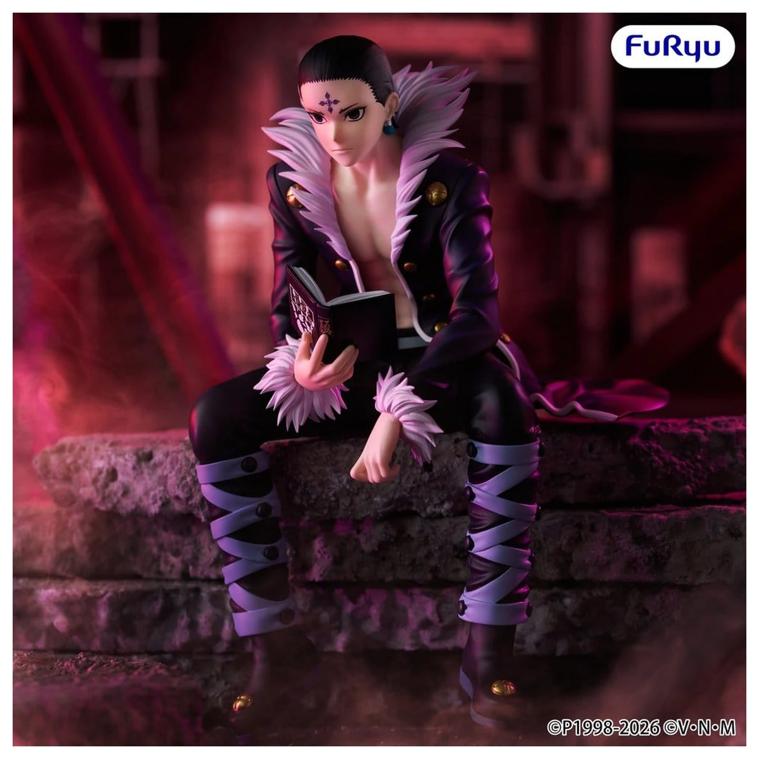 Hunter x Hunter Noodle Stopper PVC Figur Chrollo vol.2 14 cm Produktfoto
