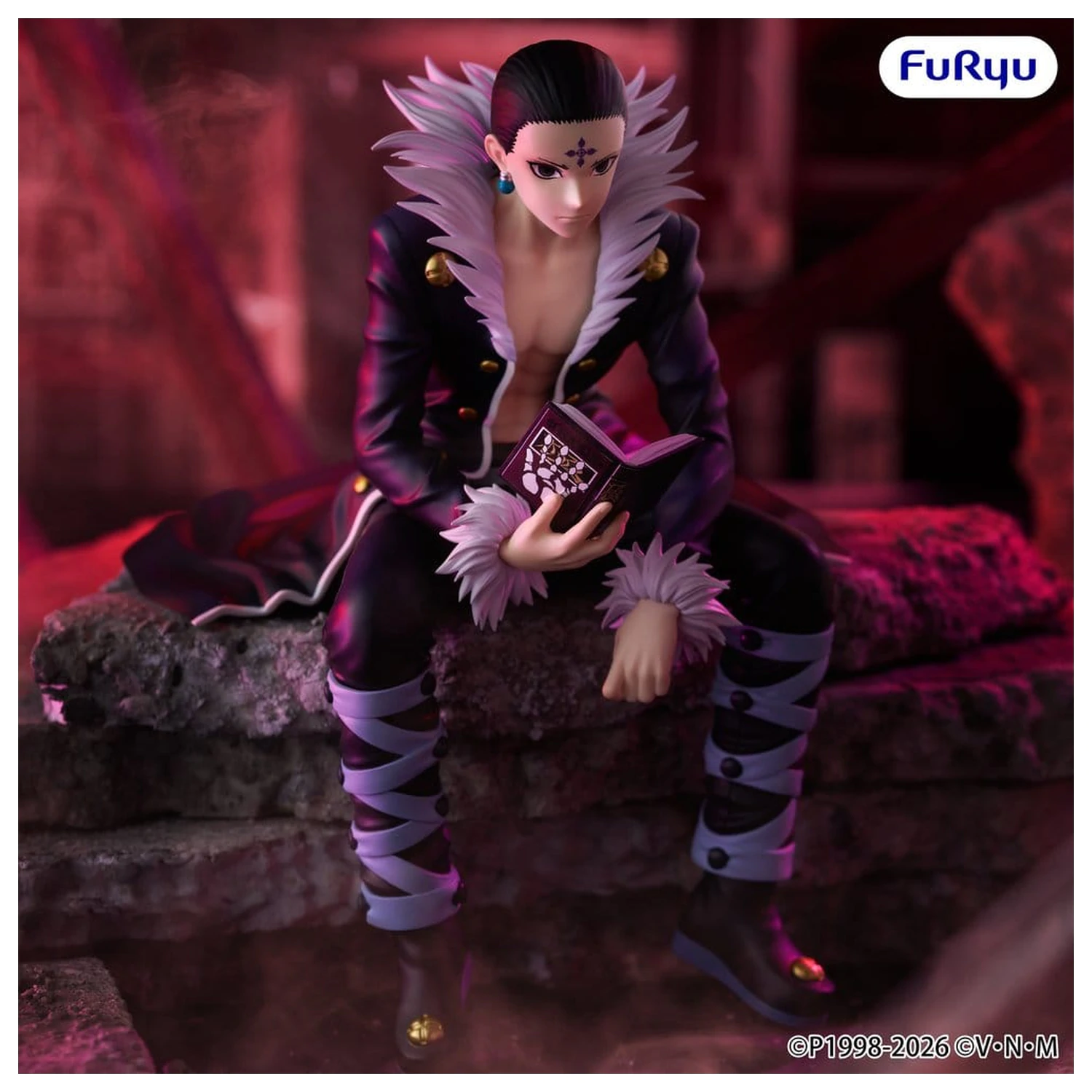 Hunter x Hunter Noodle Stopper PVC Figur Chrollo vol.2 14 cm Produktfoto