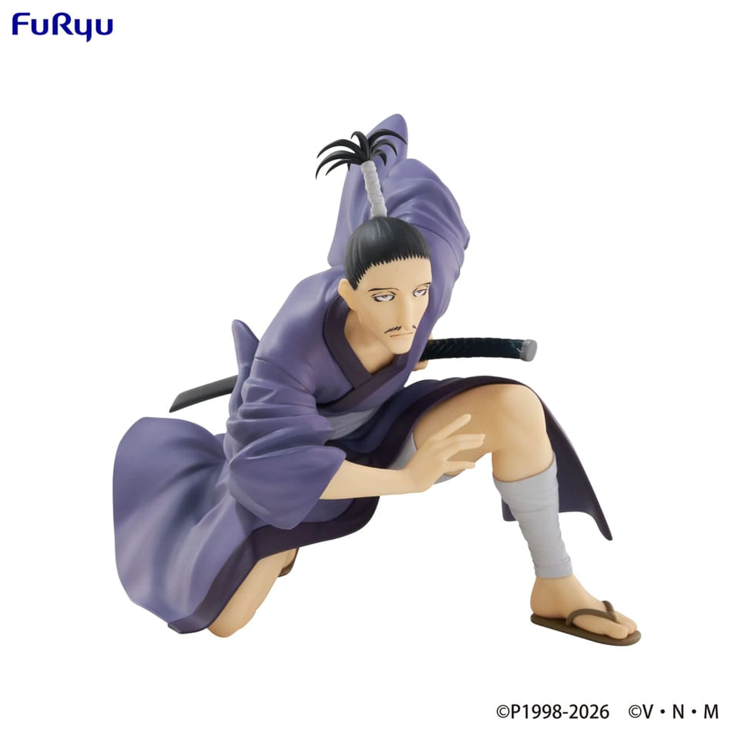 Hunter x Hunter Noodle Stopper PVC Statue Nobunaga 11 cm Produktfoto