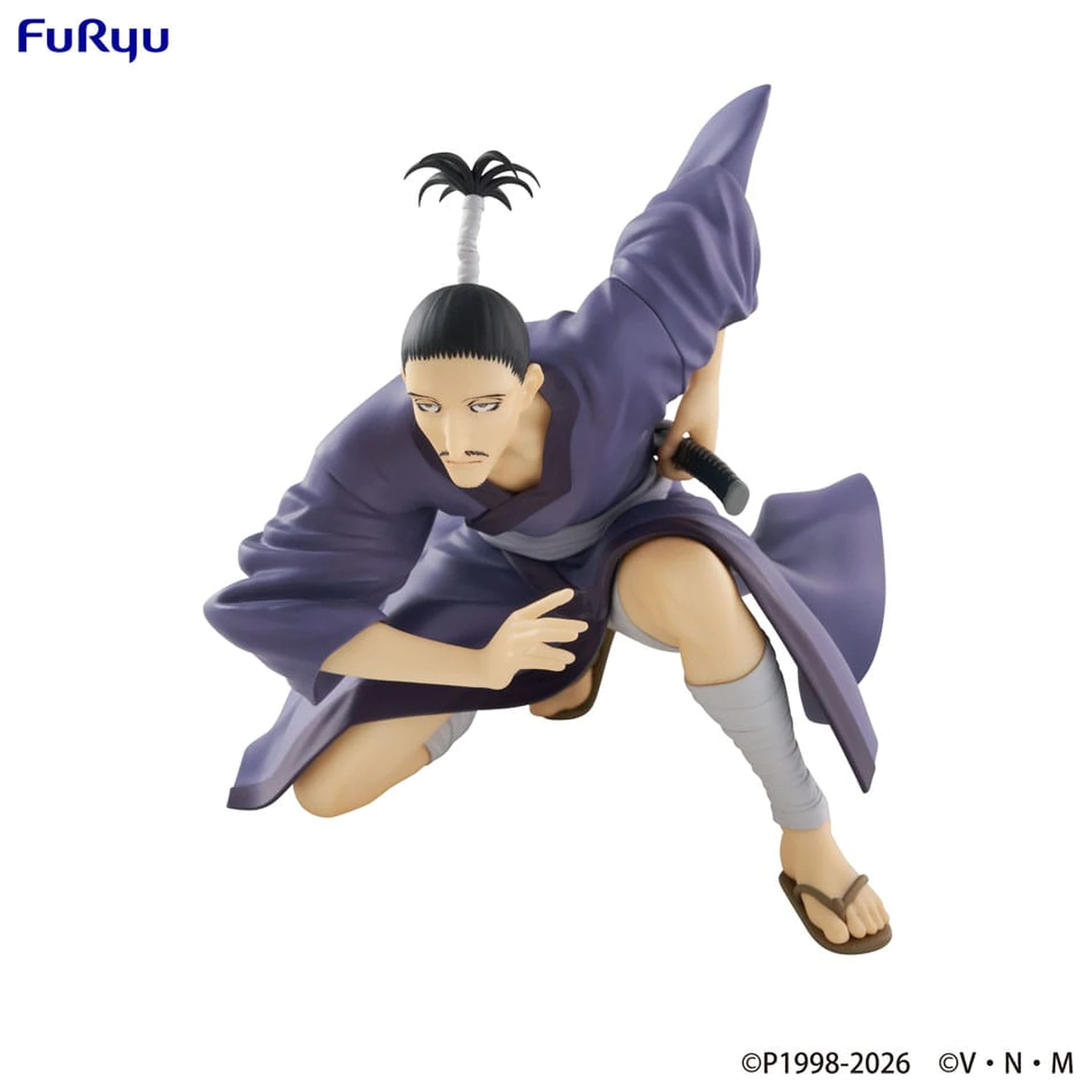 Hunter x Hunter Noodle Stopper PVC Statue Nobunaga 11 cm Produktfoto