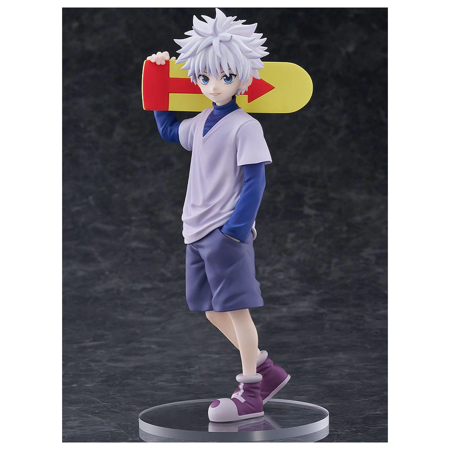 Hunter x Hunter Pop Up Parade PVC Statue Killua Zoldyck/Killua Zaoldyeck L Größe 21 cm Produktfoto