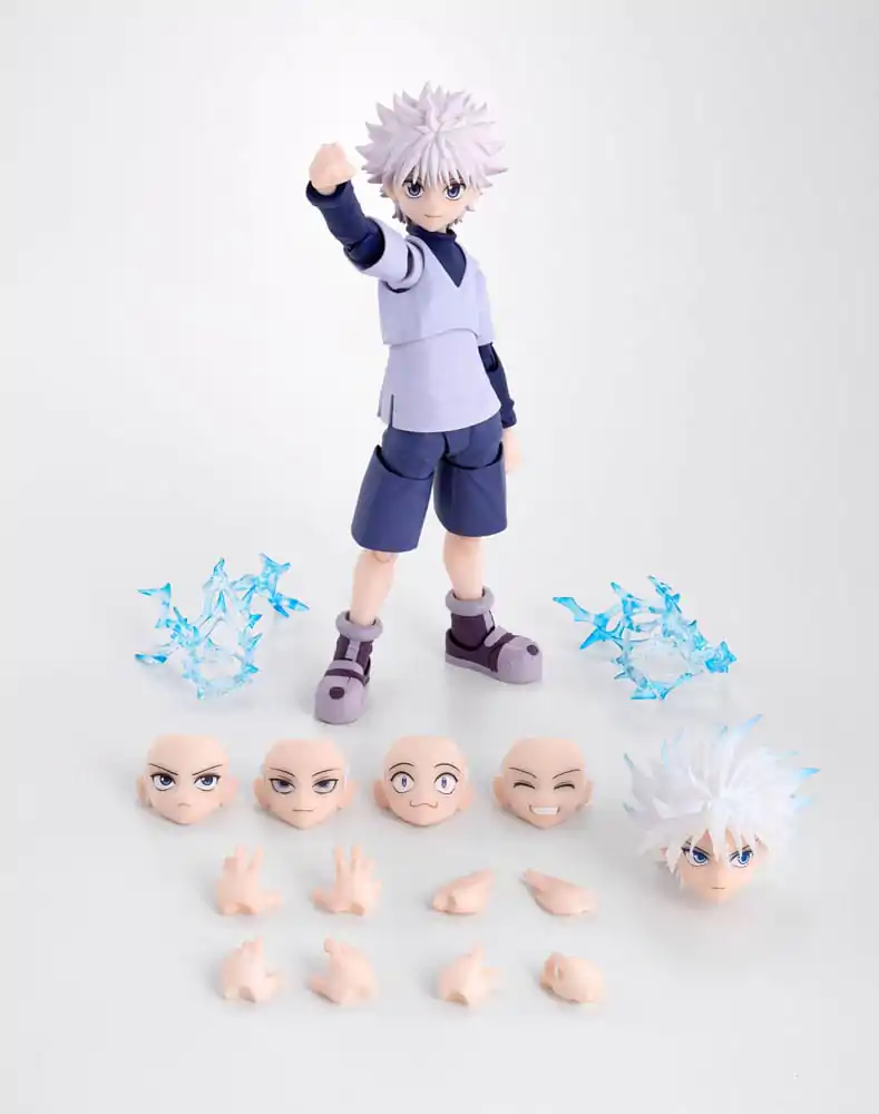 Hunter x Hunter S.H.Figuarts Actionfigur Killua 14 cm Produktfoto