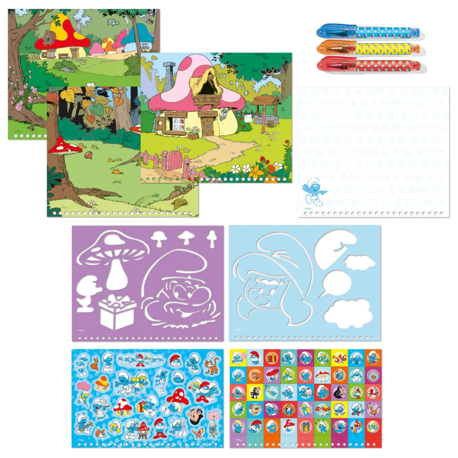 Smurfs Happy Activity Set Produktfoto