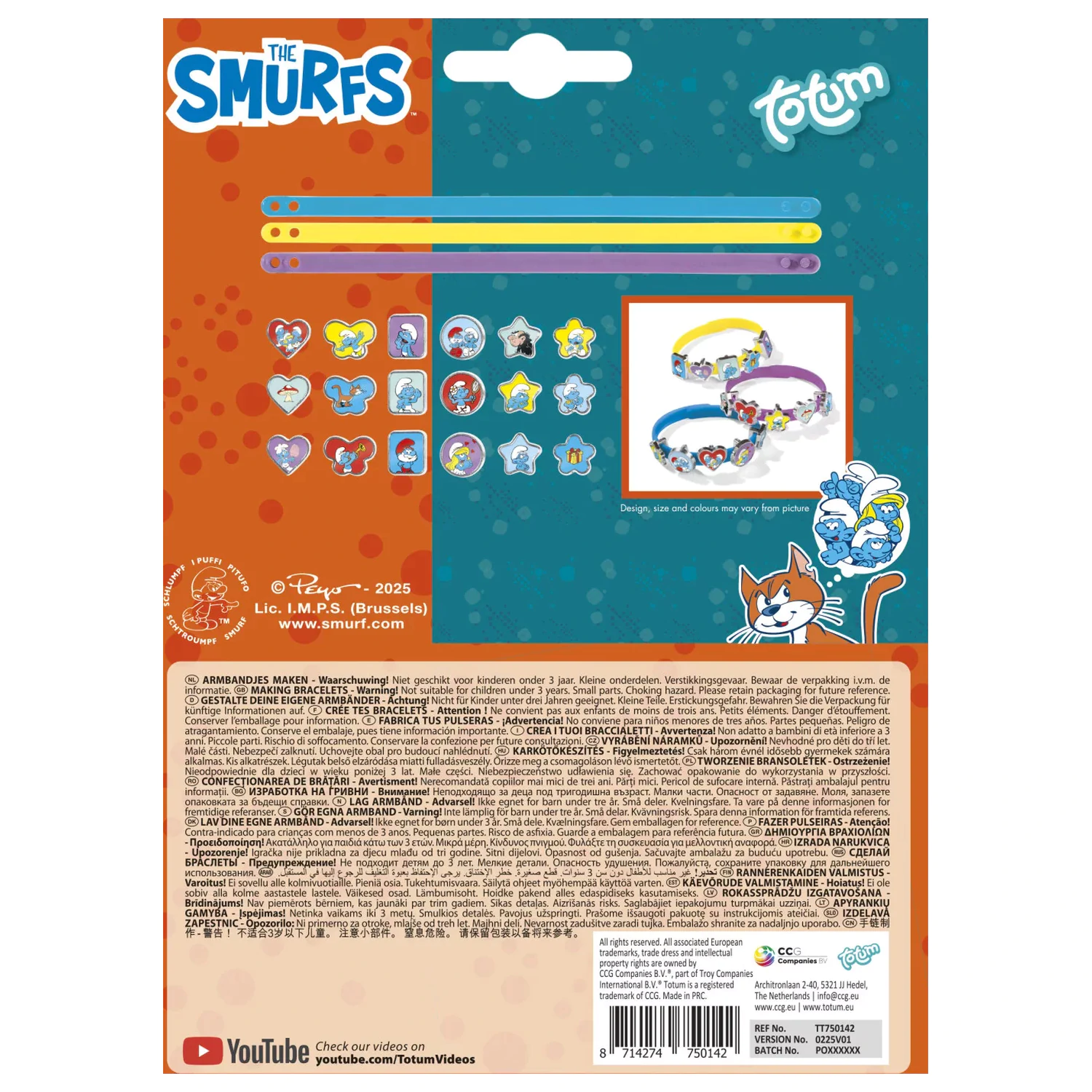 The Smurfs Happy Armband Maker Kit Produktfoto