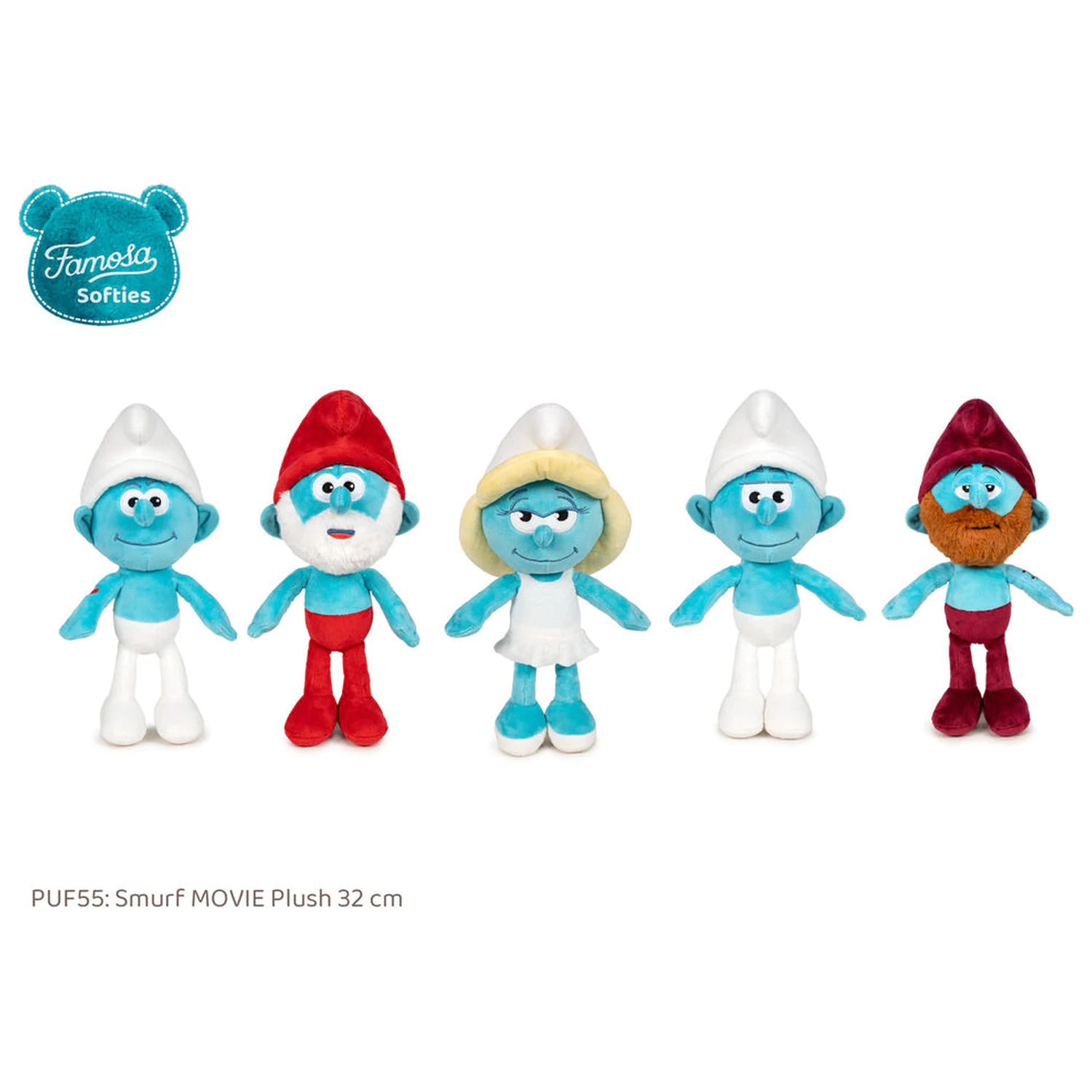 The Smurfs Movie Hefty 32 cm Figur Produktfoto