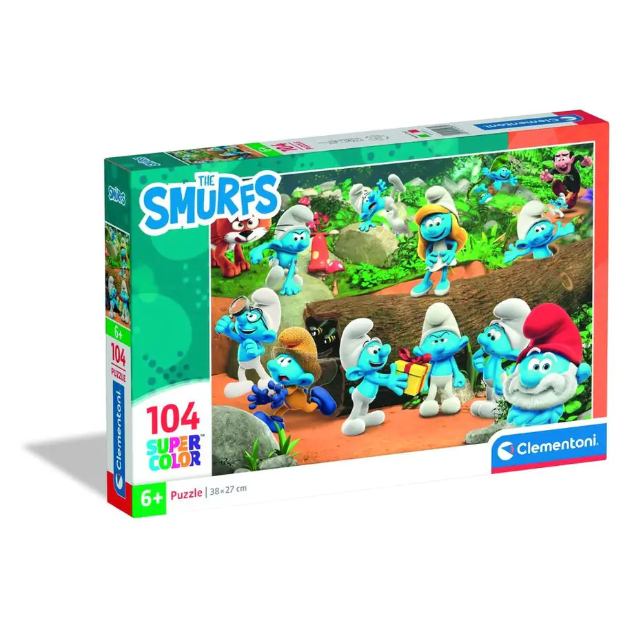 The Smurfs Puzzle 104St Produktfoto