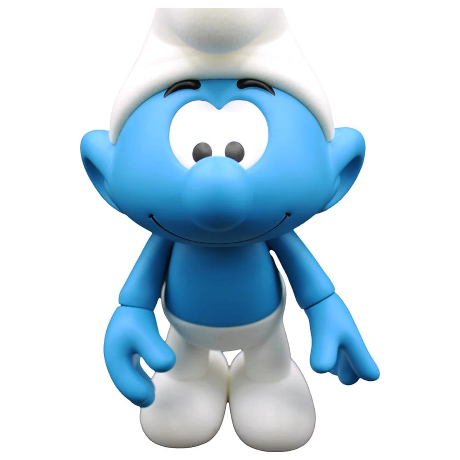 The Smurfs Vinyl Figur Smurf White and Blue - Flocked 19 cm Produktfoto