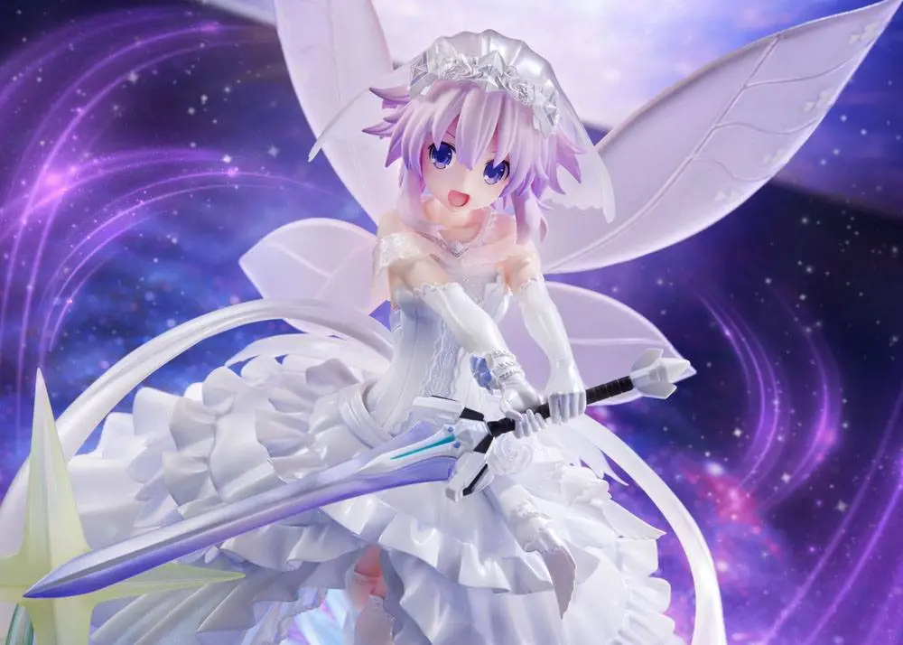 Hyperdimension Neptunia Statue 1/7 Neptune Little Purple Ver. 22 cm Produktfoto