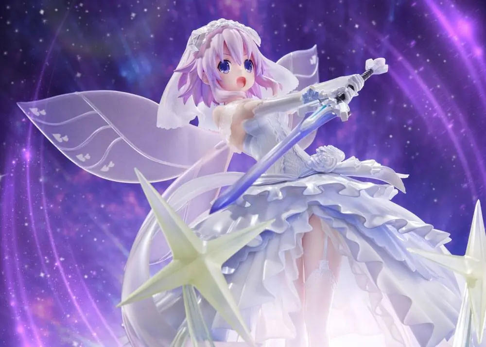 Hyperdimension Neptunia Statue 1/7 Neptune Little Purple Ver. 22 cm Produktfoto