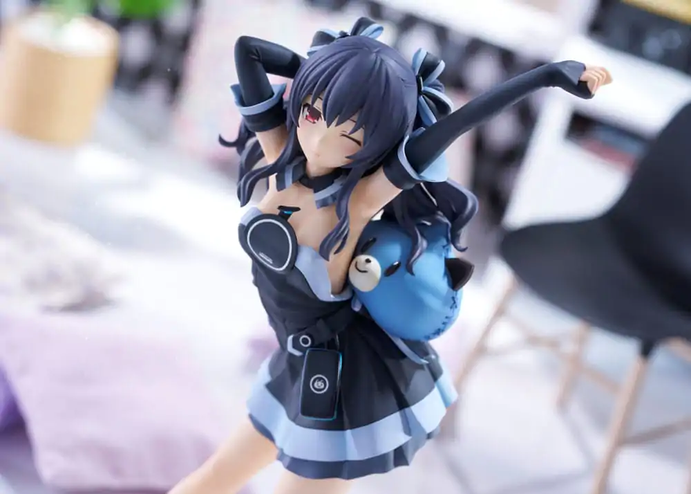 Hyperdimension Neptunia Statue 1/8 Neptunia Uni Wake Up Overseas Edition 20 cm termékfotó