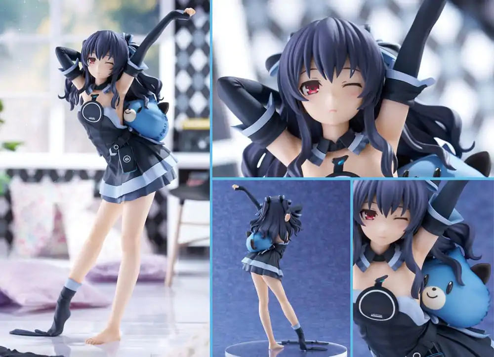 Hyperdimension Neptunia Statue 1/8 Neptunia Uni Wake Up Overseas Edition 20 cm termékfotó