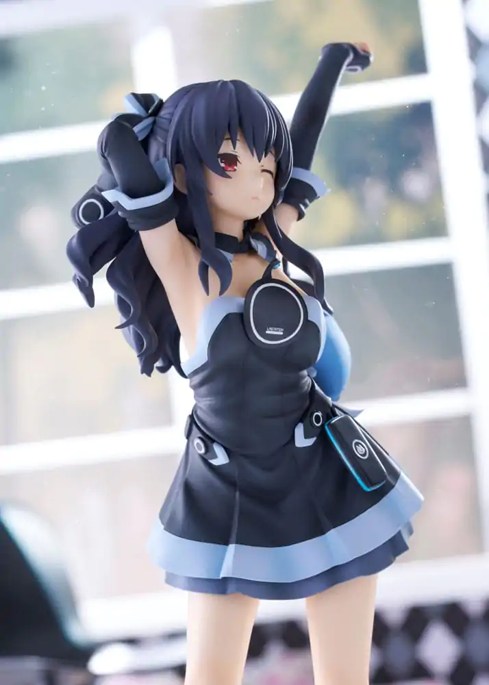 Hyperdimension Neptunia Statue 1/8 Neptunia Uni Wake Up Overseas Edition 20 cm termékfotó