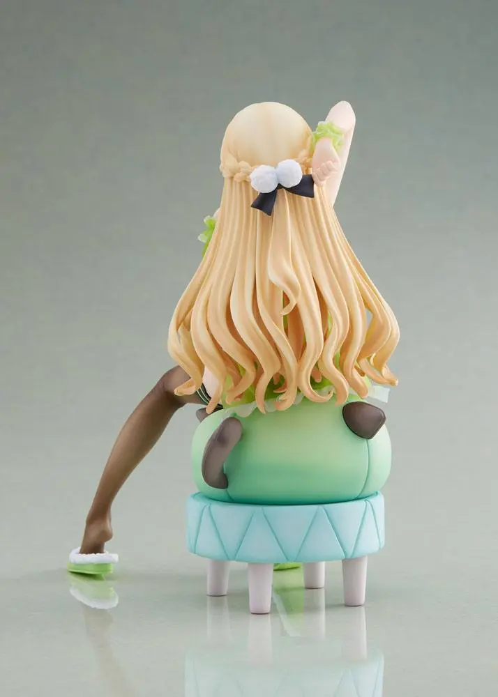 Hyperdimension Neptunia Statue 1/8 Neptunia Vert Waking Up Ver. Limited Edition 17 cm Produktfoto