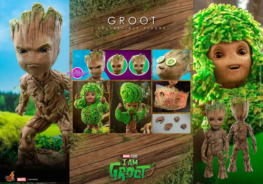 Ich bin Groot Actionfigur Groot 26 cm termékfotó