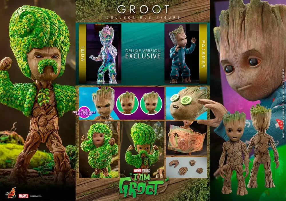 Ich bin Groot Actionfigur Groot Deluxe Version 26 cm Produktfoto