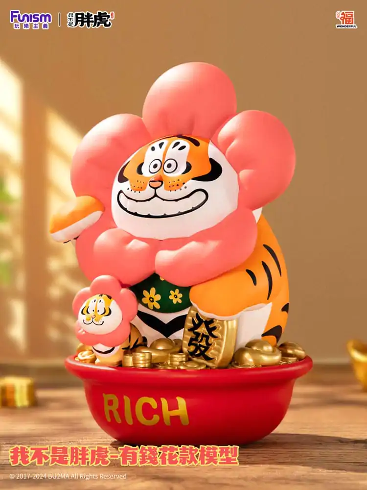 I Am Not Fat Tiger Statue 1/7 Alexander the Tiger Rich Flower 20 cm Produktfoto