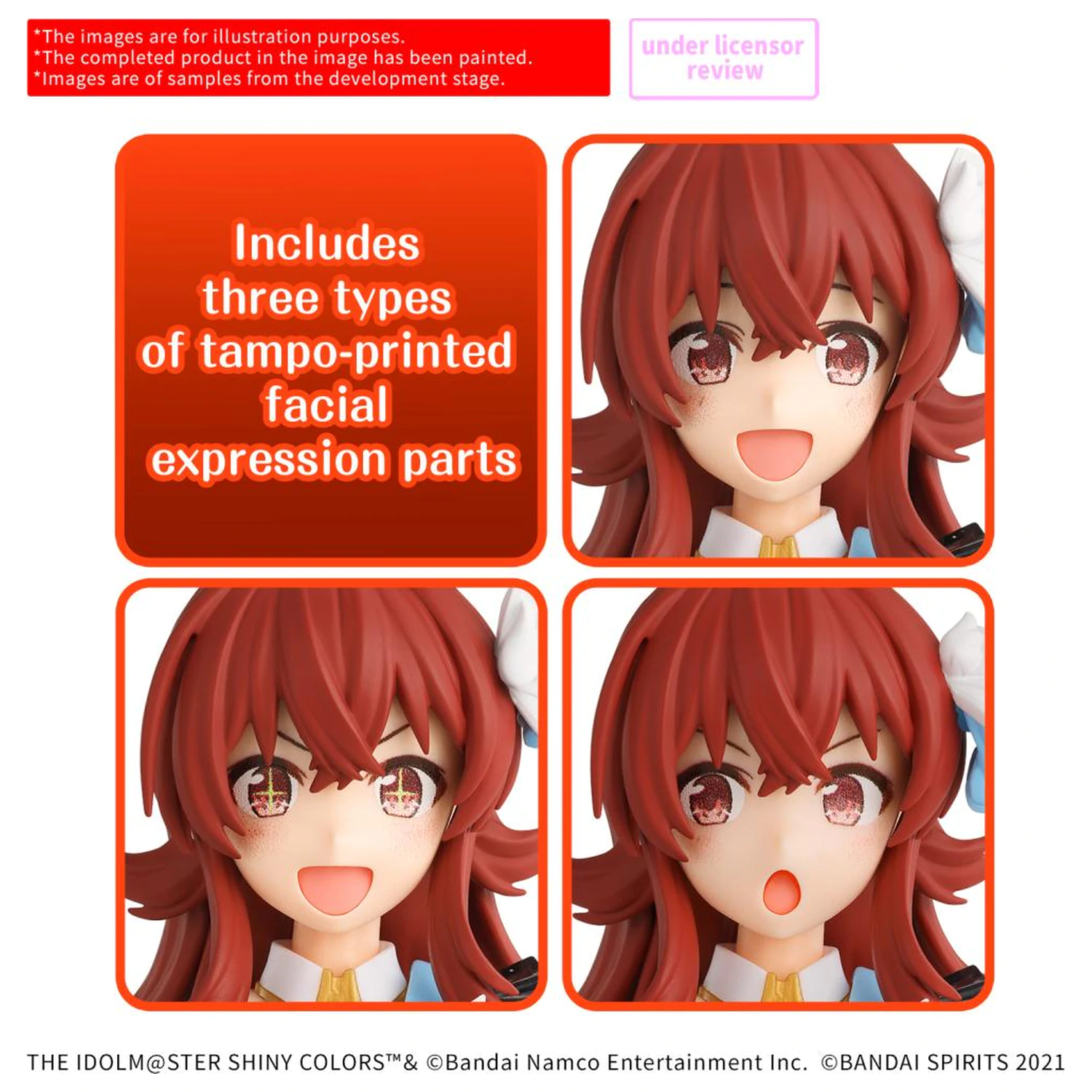 Idol Master 30MS Kaho Komiya Modellbausatz Produktfoto