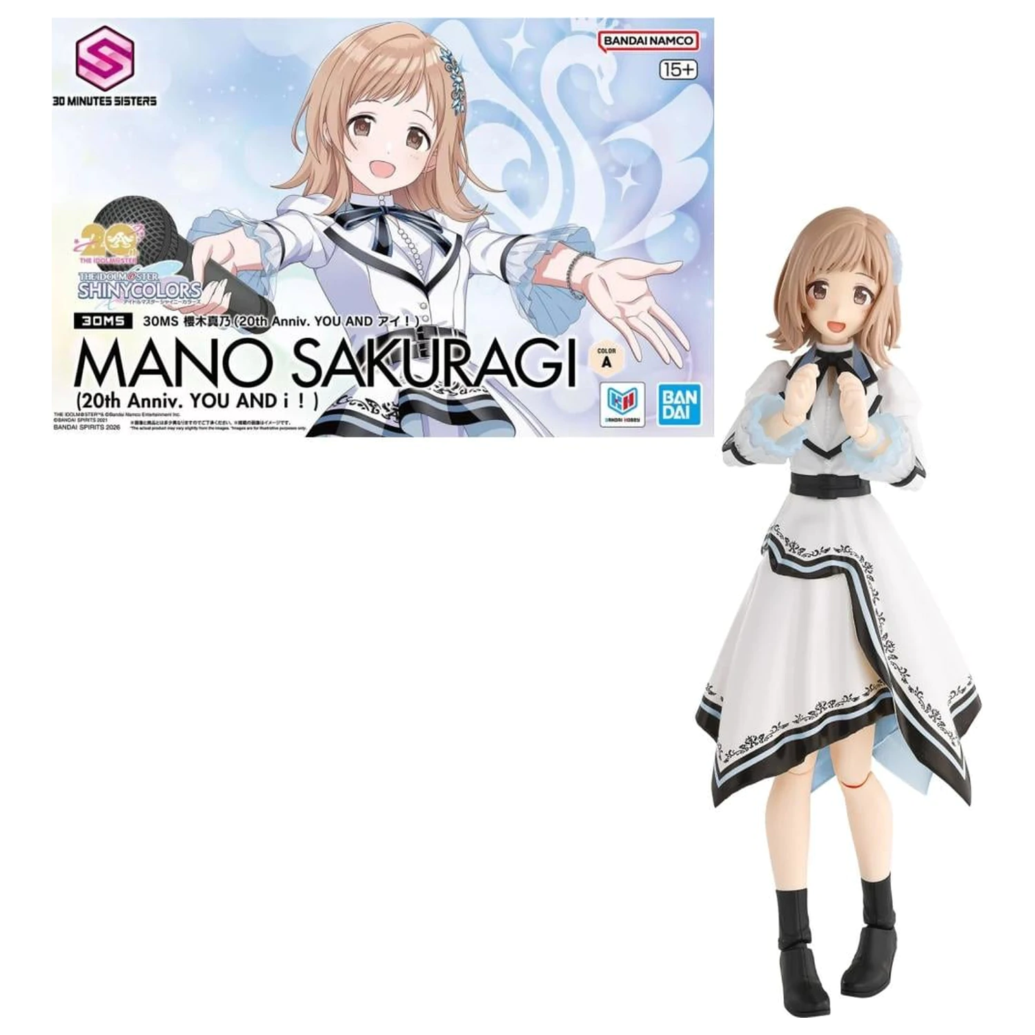 IDOLM@STER 30MS Mano Sakuragi (20th Anniv. You and I!) Modellbausatz Produktfoto