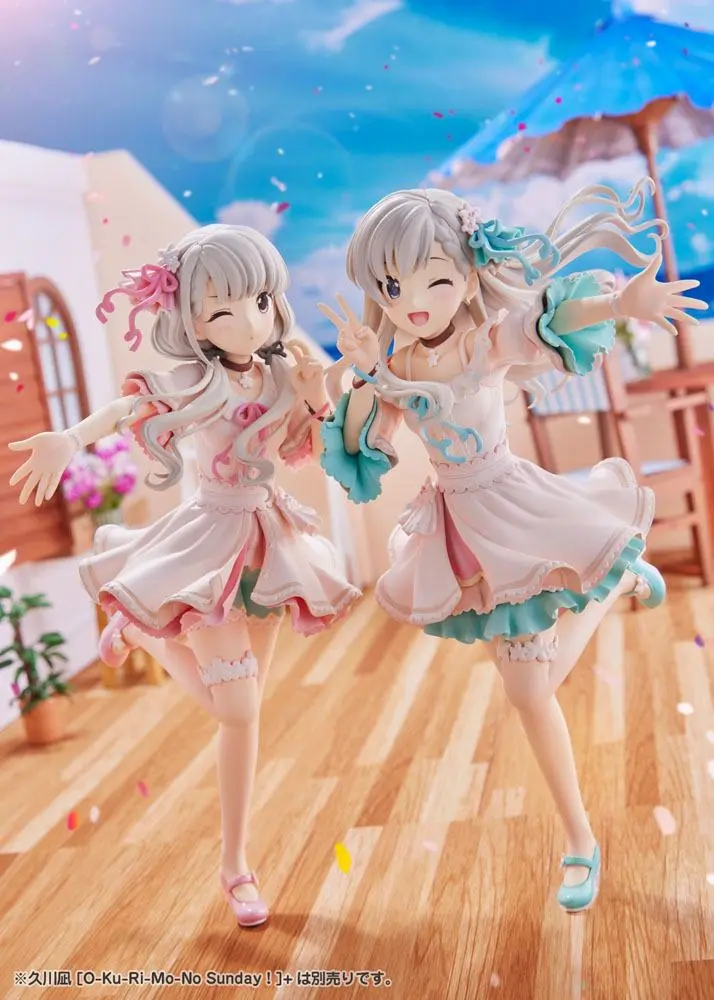 Idolmaster Cinderella Girls PVC Statue 1/7 Hisakwa Hayate O-Ku-Ri-Mo-No Sunday! 21 cm Produktfoto