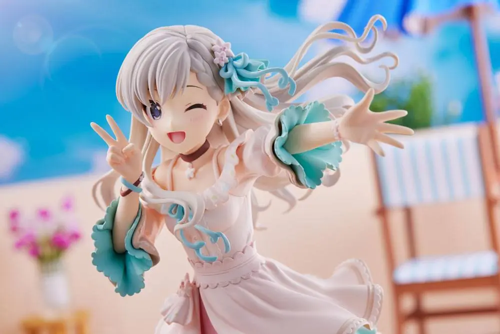 Idolmaster Cinderella Girls PVC Statue 1/7 Hisakwa Hayate O-Ku-Ri-Mo-No Sunday! 21 cm Produktfoto