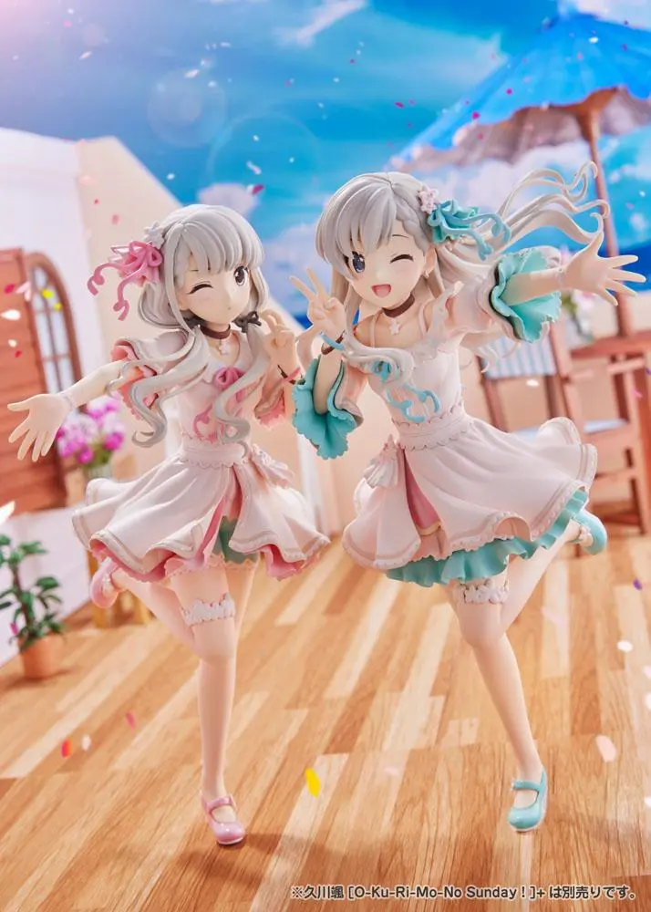 Idolmaster Cinderella Girls PVC Statue 1/7 Hisakwa Nagi O-Ku-Ri-Mo-No Sunday! 21 cm Produktfoto